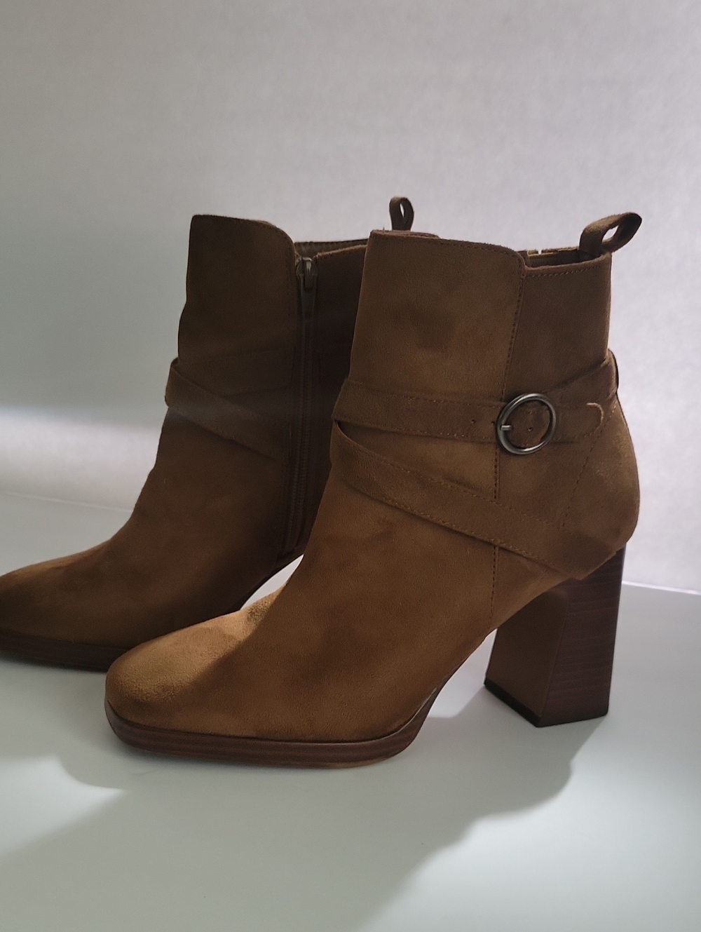 🍂Kensie-Suede Ankle Booties